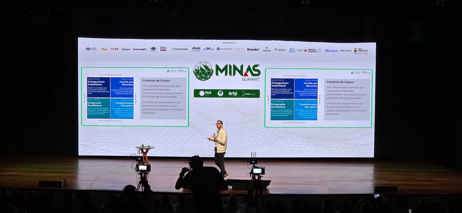 Apresentação do Mining Map 2040 no Minas Summit